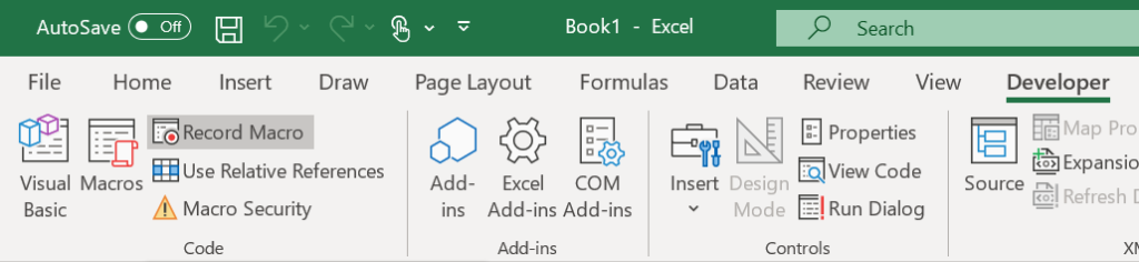 How to record a macro - personal macro workbook post