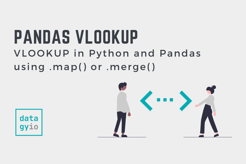 Pandas VLOOKUP VLOOKUP in Python and Pandas using .map() or .merge() Cover Image