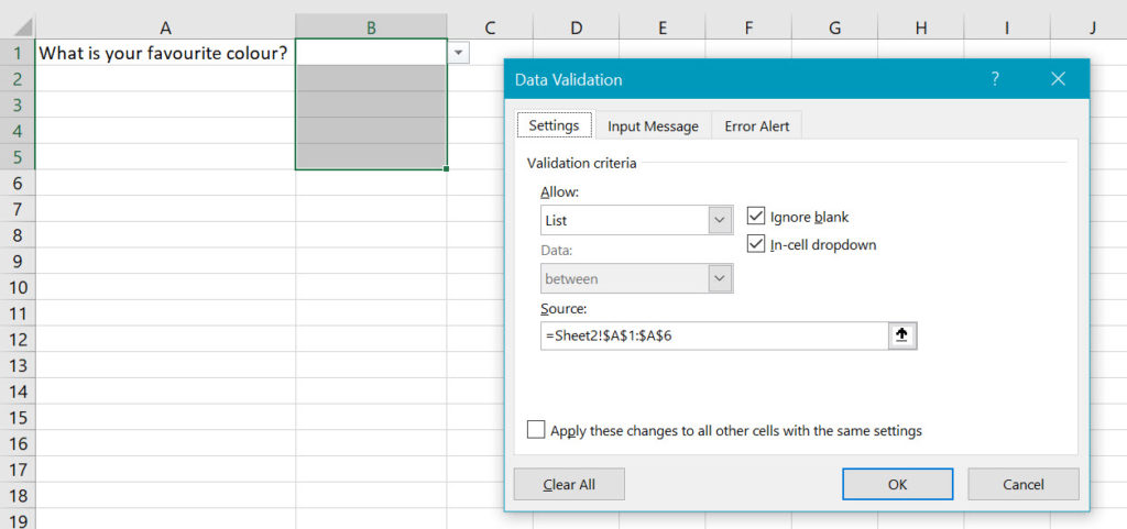 How To Add Dropdowns In Excel Cells