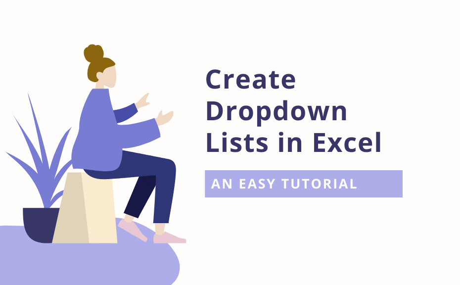 Cover Image - Create Dropdown Lists in Excel