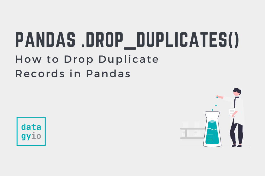 Pandas drop_duplicates Drop Duplicate Rows in Pandas Cover Image