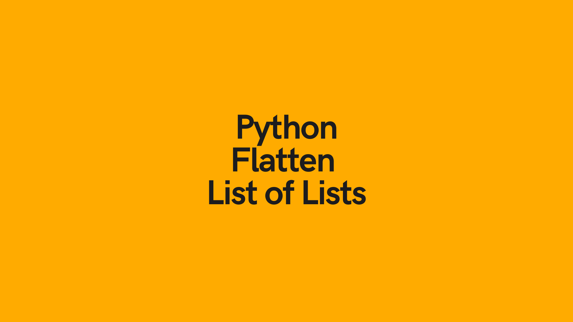 python-flatten-list-of-lists