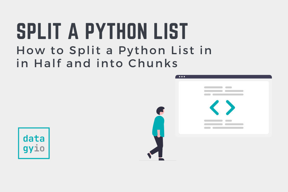 Python Split a List (In Half, in Chunks) Cover Image