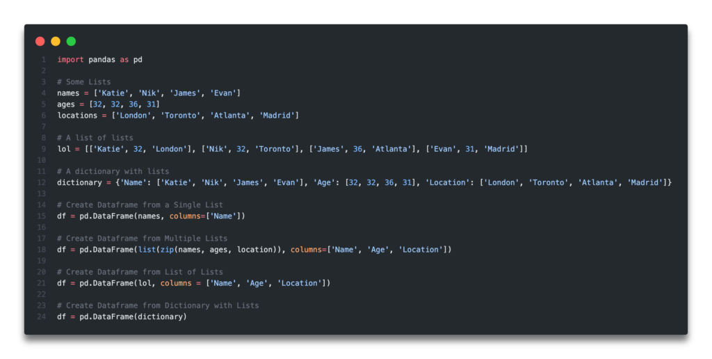 Get Column Values Of Pandas Dataframe