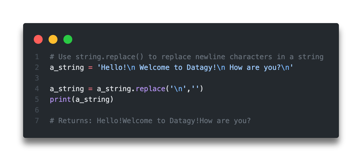 python-remove-newline-character-from-string-datagy