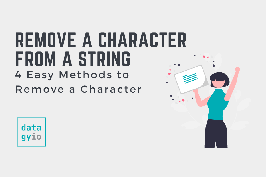 Remove a Character from a String in Python Cover Image