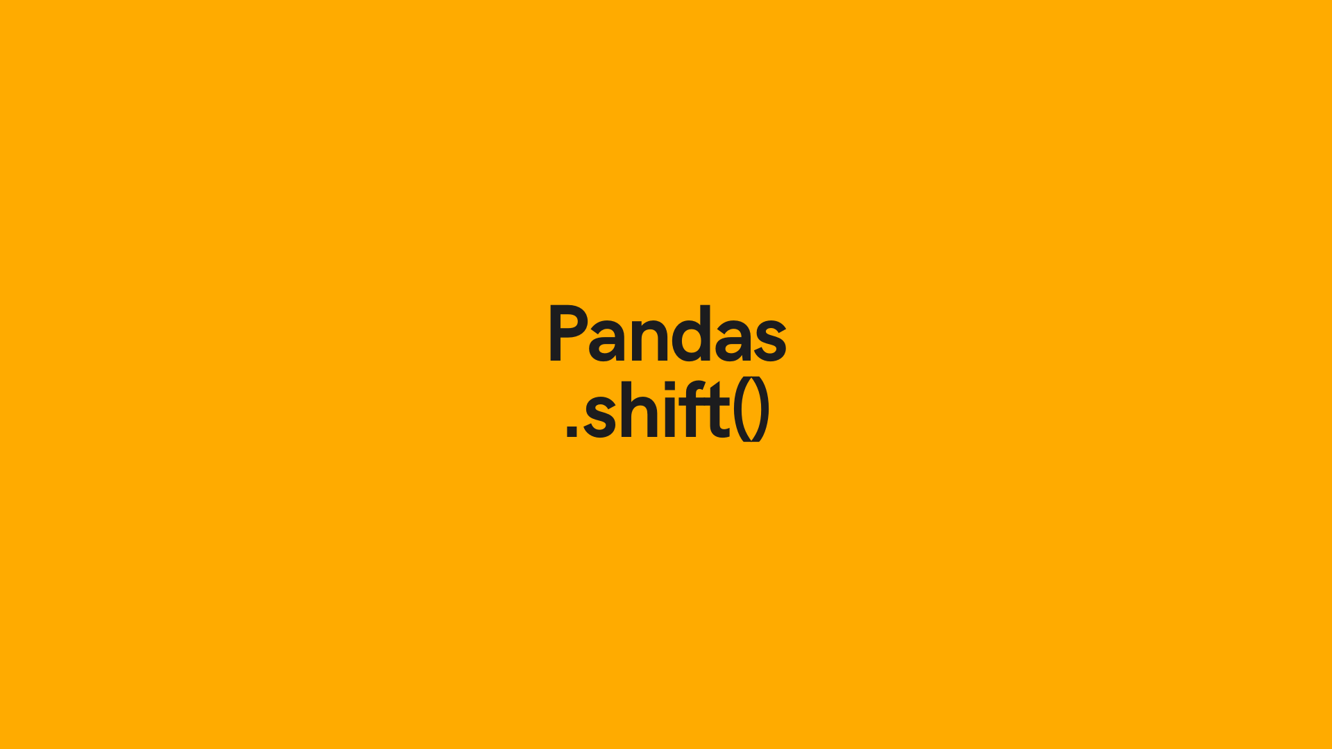 Pandas Shift Freq Example