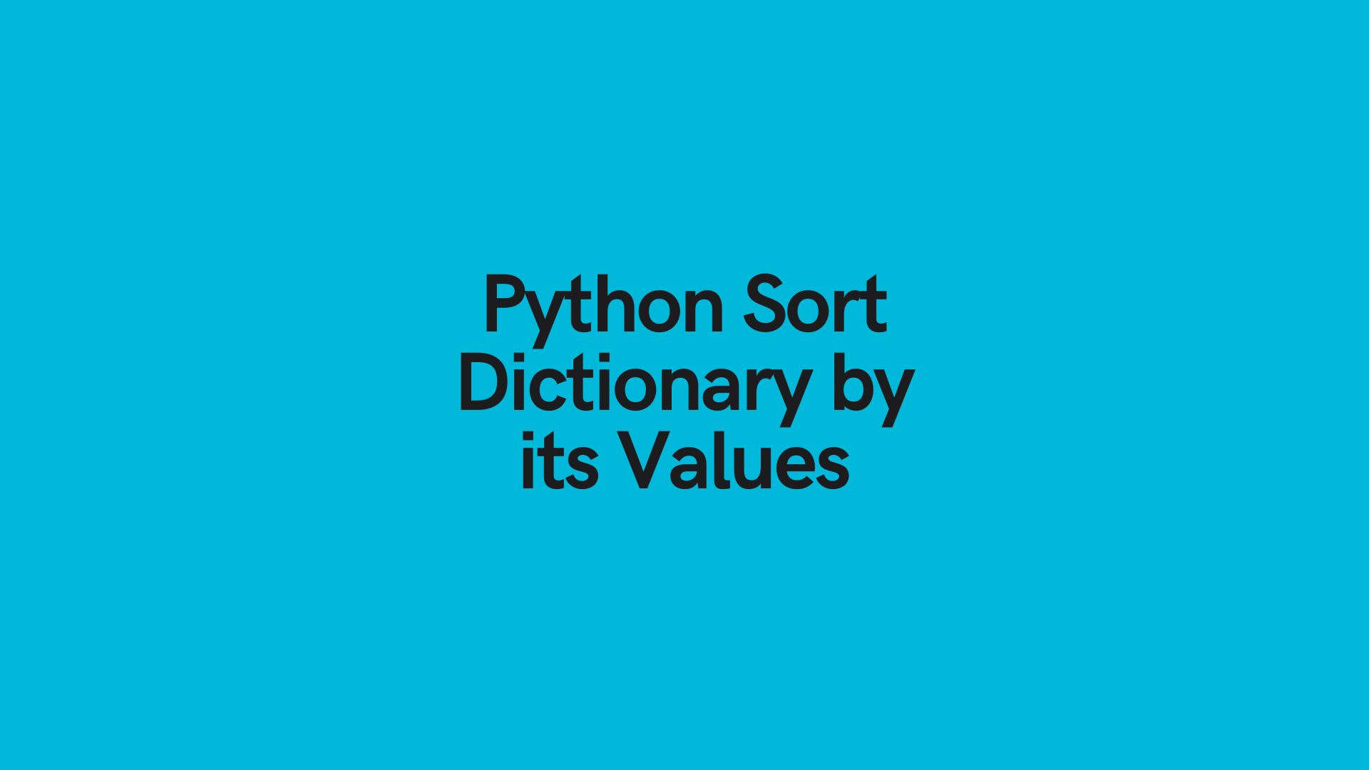 how-to-change-keys-and-values-in-dictionary-python