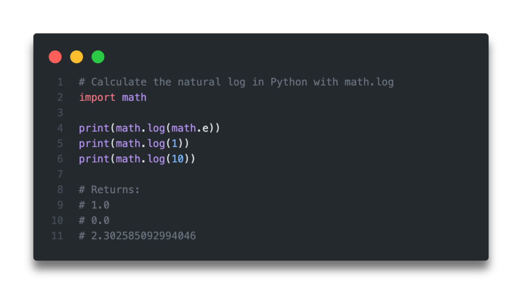 Python Natural Log Calculate ln in Python • datagy