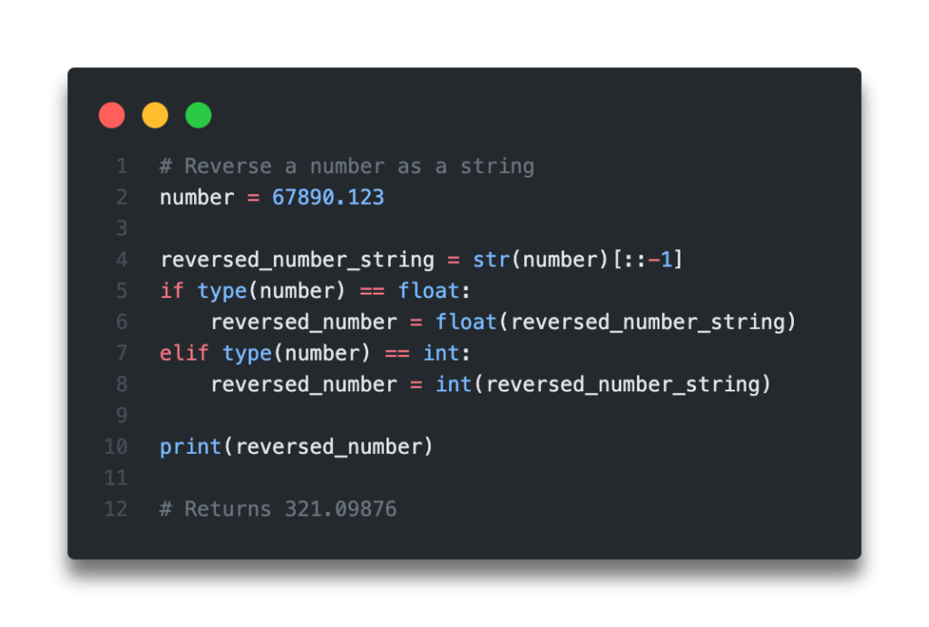 Python Reverse A Number 3 Easy Ways Datagy