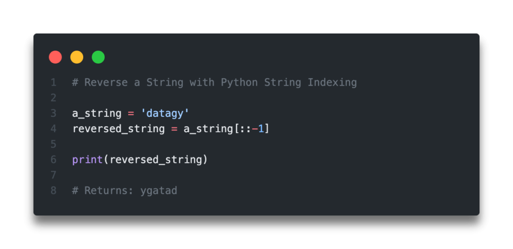 Quick Answer - Python Reverse a String