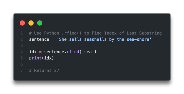 Find Index Of Substring In String List Python