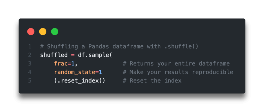 Quick Answer - Pandas Shuffle Dataframe