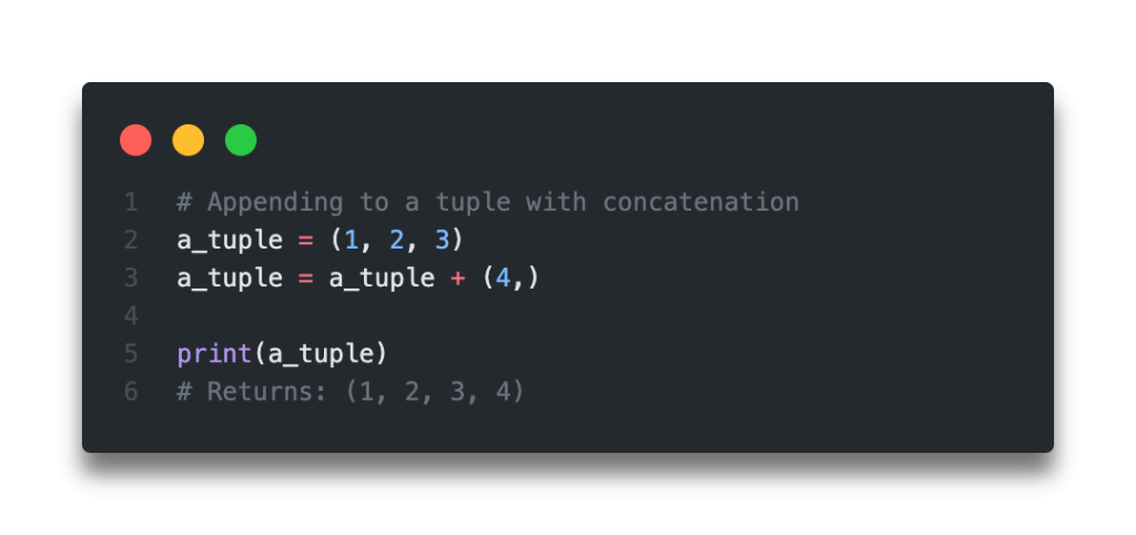 Quick Answer - Python Append to a Tuple