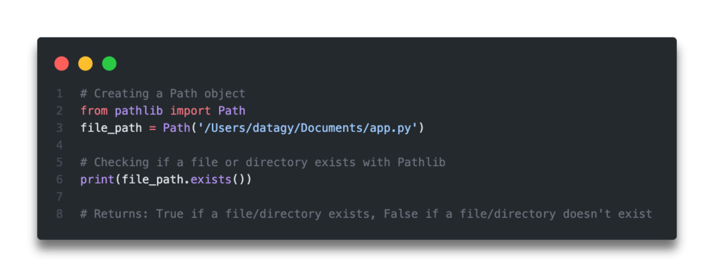 Python Check If A File Or Directory Exists Datagy