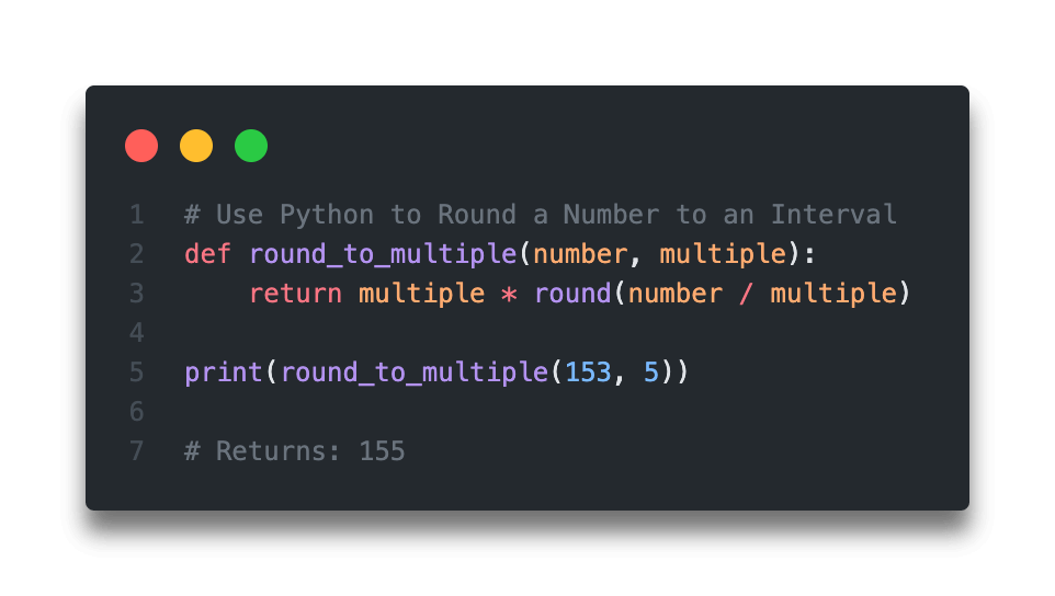 Quick Answer - Python Round a Number to a Multiple