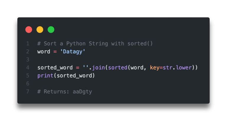 Python Sort List Of Strings In Alphabetical Order