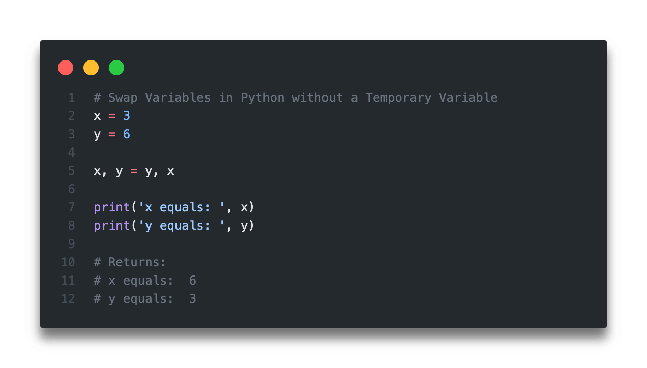 3 Ways To Swap Variables In Python • Datagy