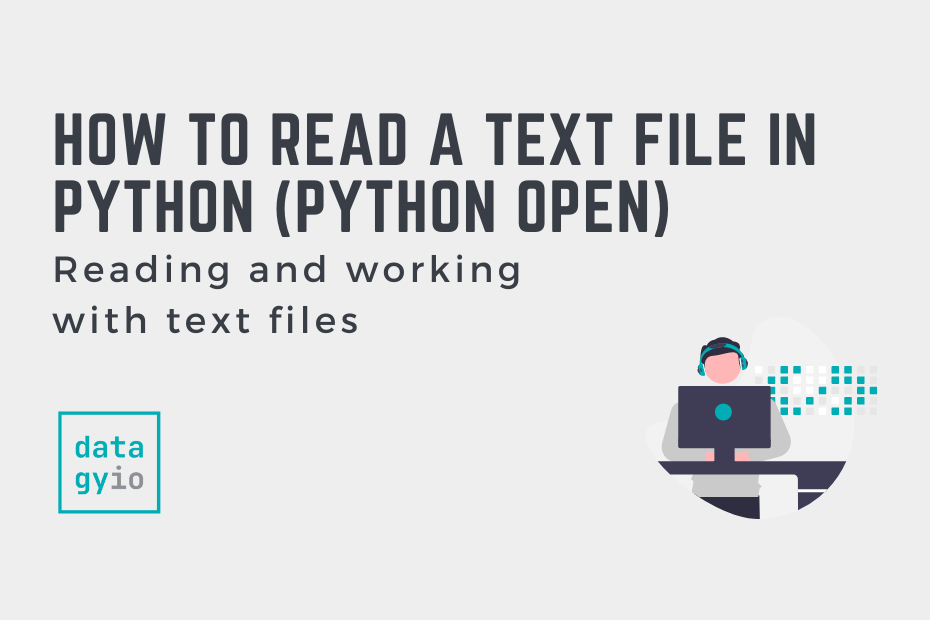 How to Read a Text File in Python (Python open) Cover Image