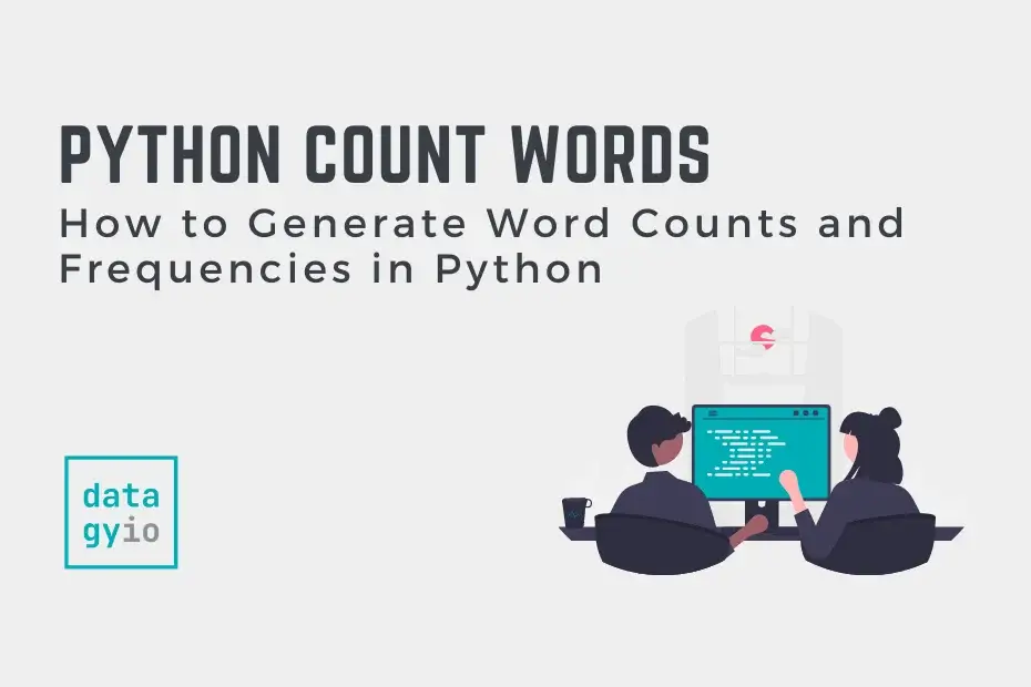 Word count in string python