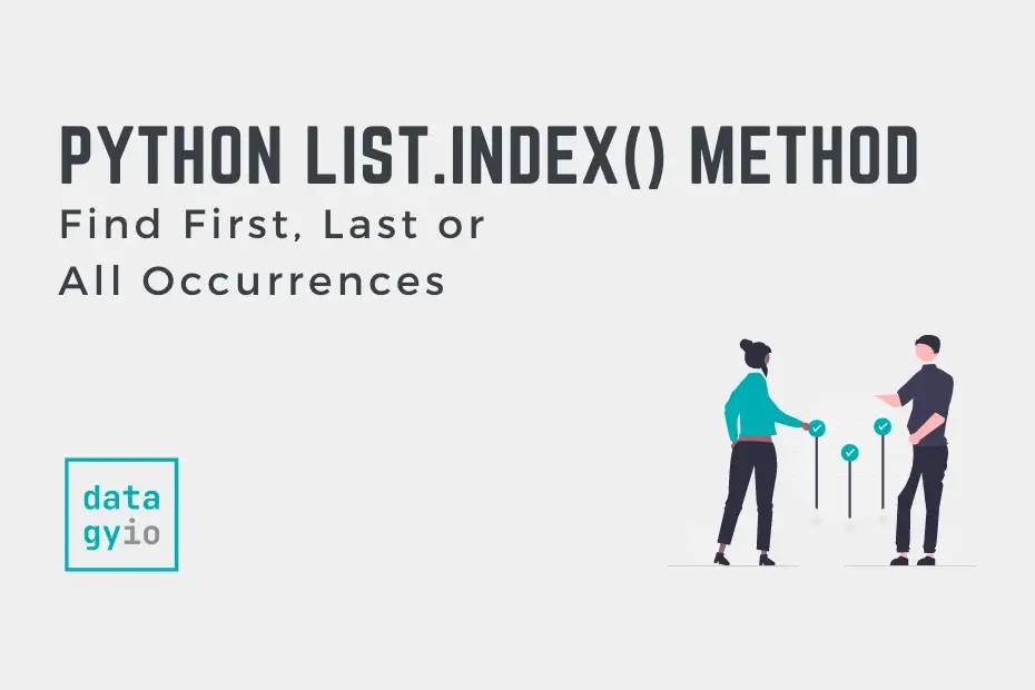Python List Index Find First, Last or All Occurrences Cover Image