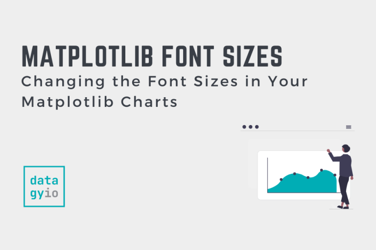 Matplotlib Change Text Font Size