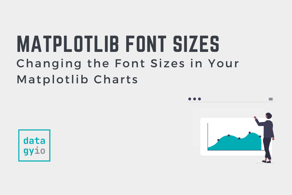 Python Plot Text Font Size