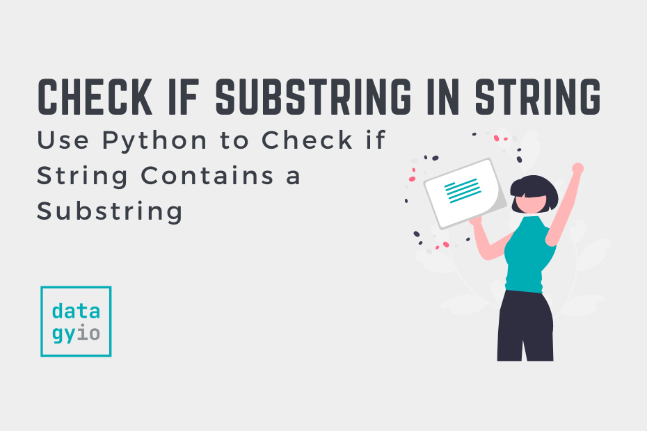 Python String Contains Check if a String Contains a Substring Cover Image