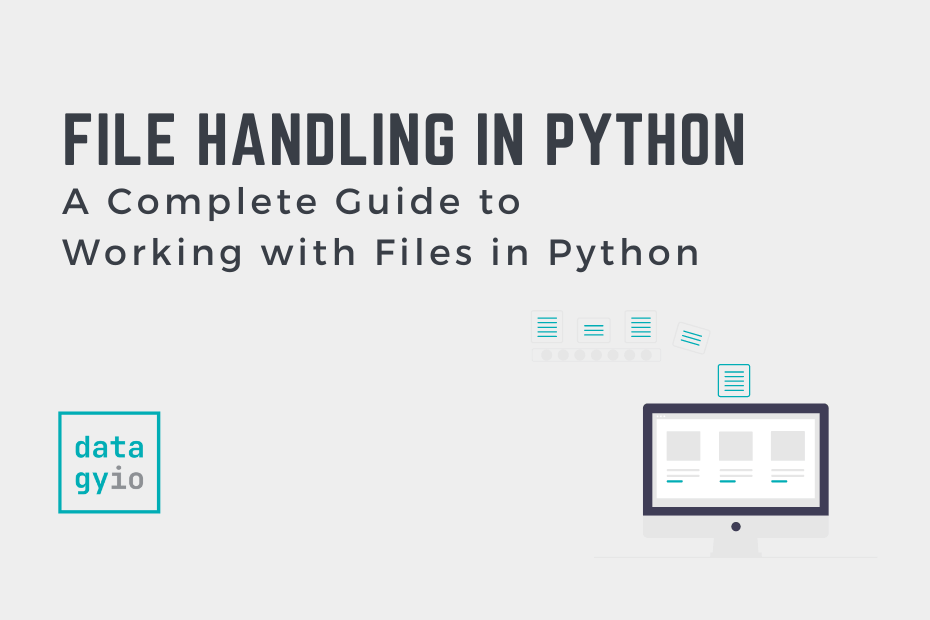 File Handling in Python A Complete Guide Cover Image