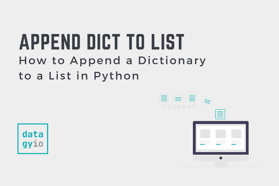 How to Append a Dictionary to a List in Python Cover Image